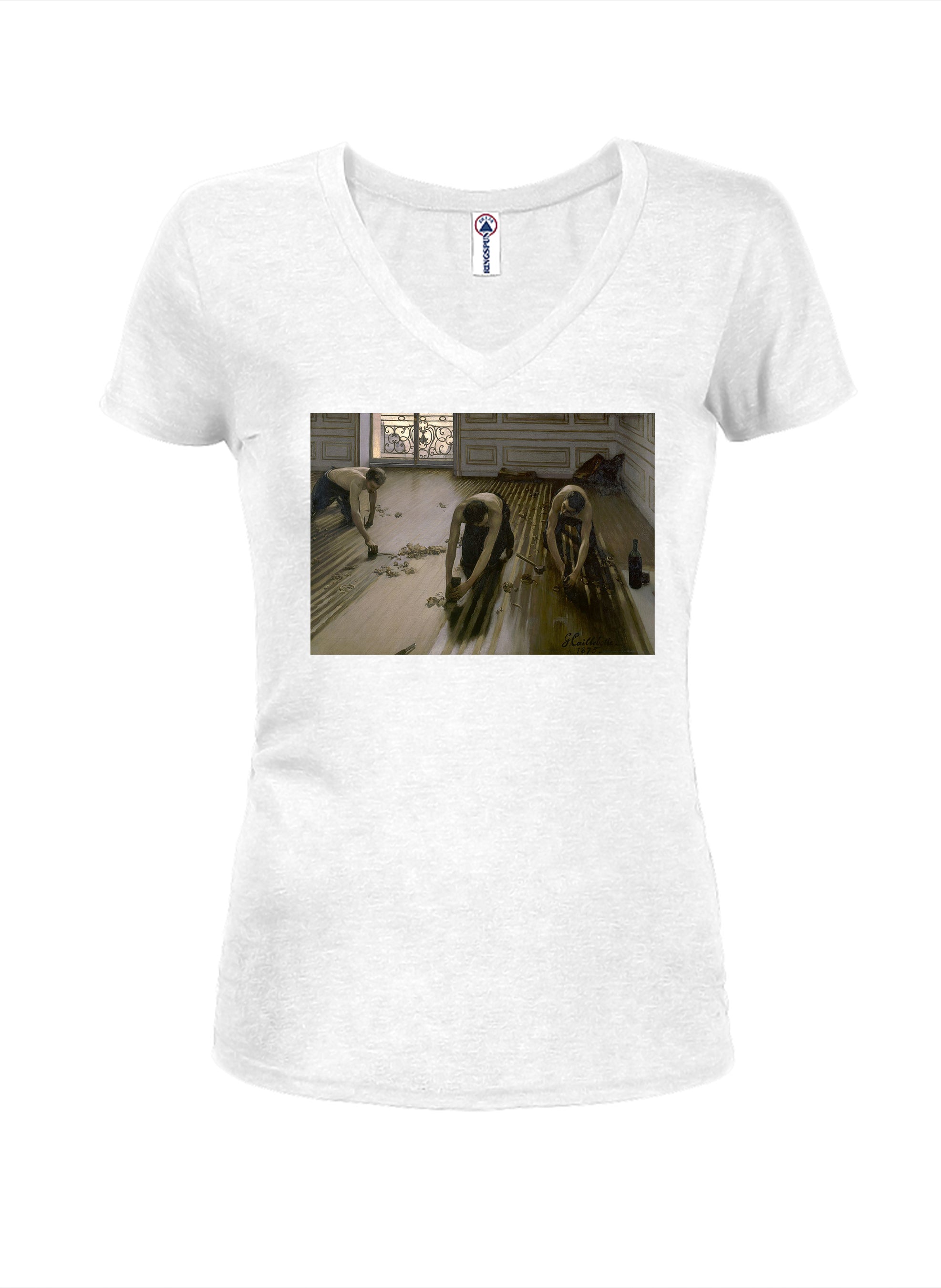 Gustave Caillebotte - The Parquet Planers (The Floor Scrapers) T-Shirt