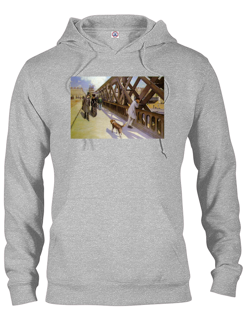 Gustave Caillebotte - The Pont de l'Europe T-Shirt