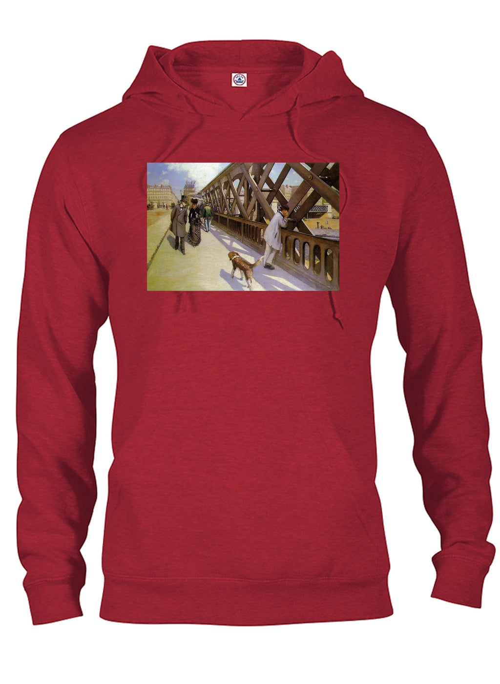Gustave Caillebotte - The Pont de l'Europe T-Shirt