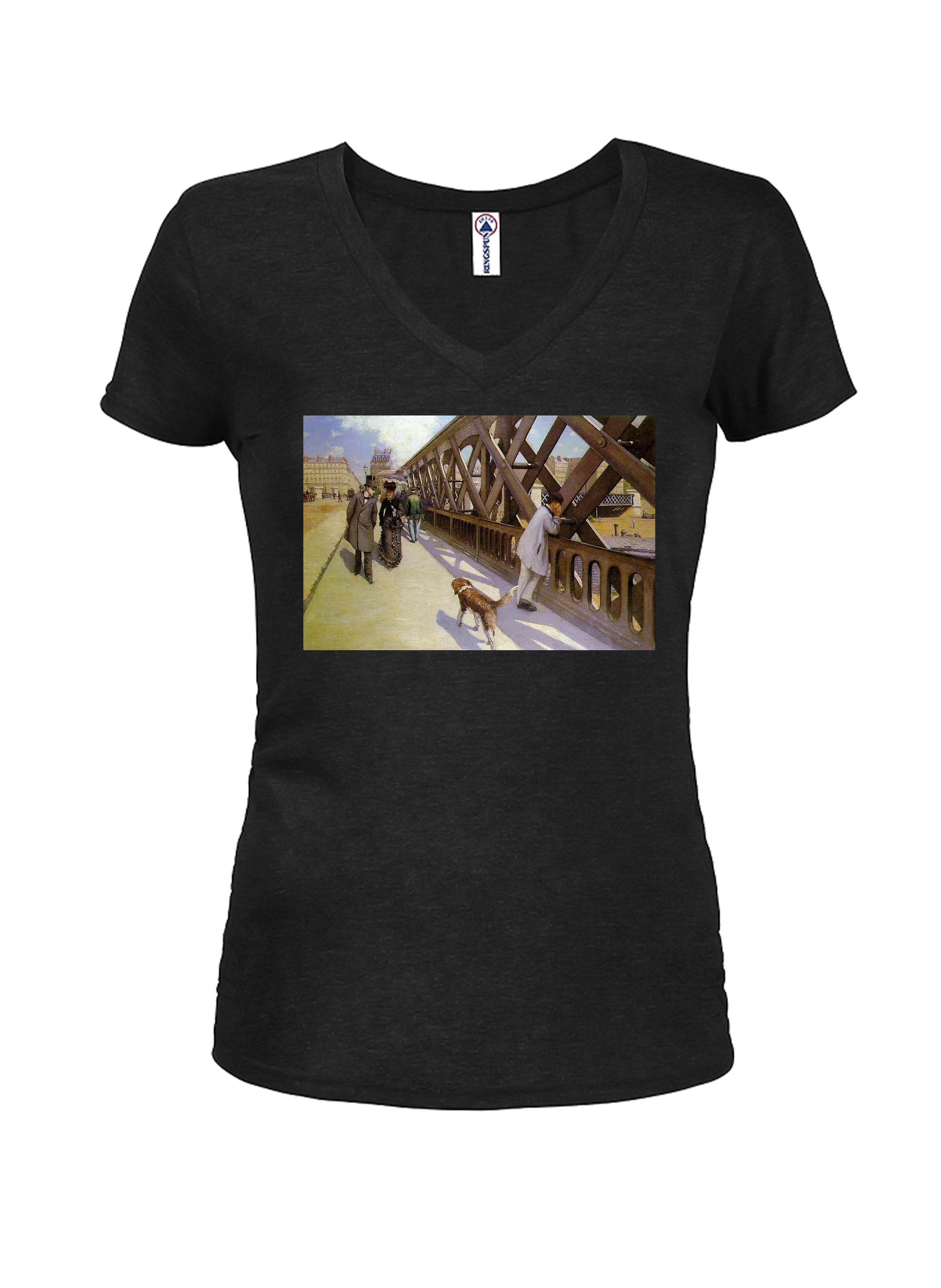 Gustave Caillebotte - The Pont de l'Europe T-Shirt