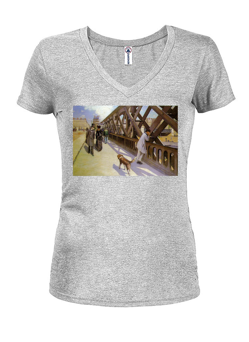Gustave Caillebotte - The Pont de l'Europe T-Shirt