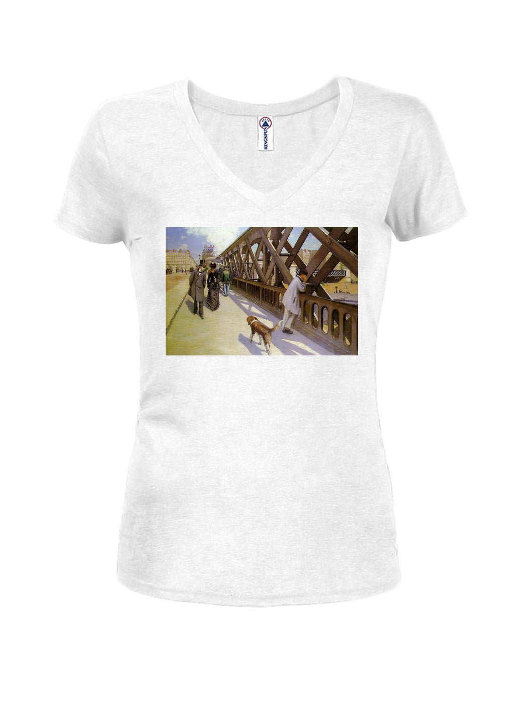 Gustave Caillebotte - The Pont de l'Europe T-Shirt
