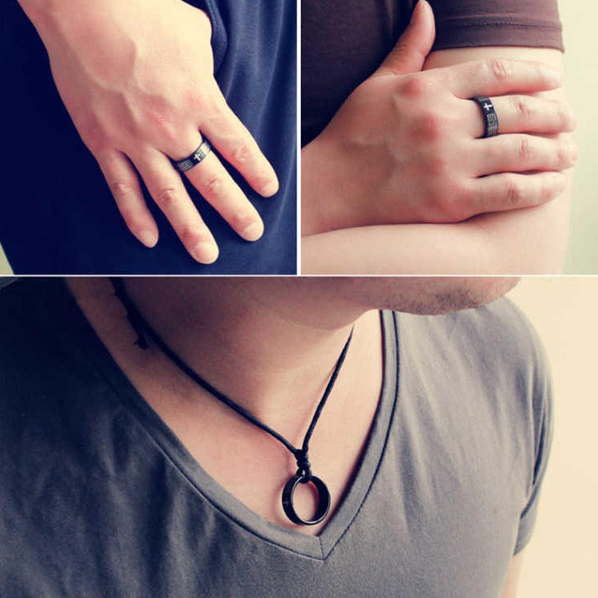 Innovative Jesus Cross Ring