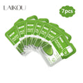 LAIKOU 7pcs Matcha Green Clay Mud Face Mask  Night Facial Packs dark circle Moisturize Mask for facecare
