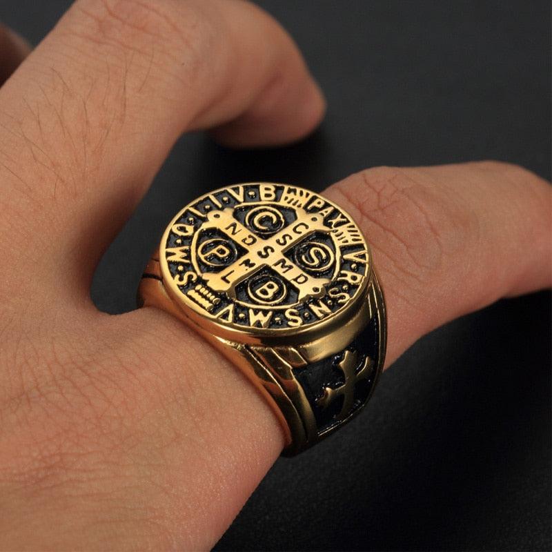 Jesus Cross Ring