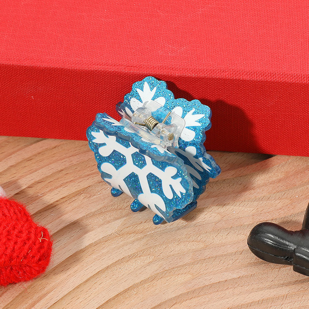 Snowflake Hair Claw Clip