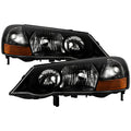 SPYDER xTune Acura TL 2002-2003 HID Model Only OEM Style headlights - Black HD-JH-ATL02-HID-BK 9036347