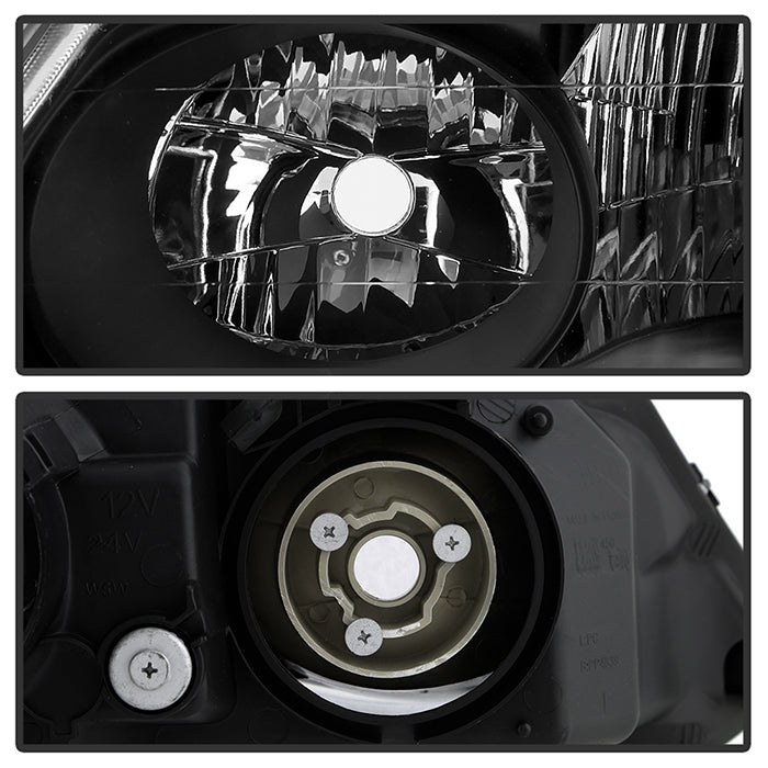 SPYDER xTune Acura TL 2002-2003 HID Model Only OEM Style headlights - Black HD-JH-ATL02-HID-BK 9036347