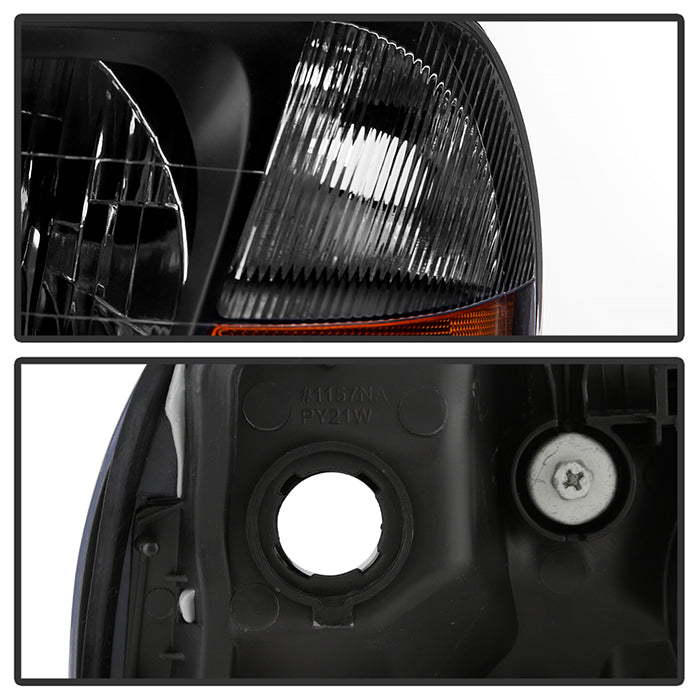 SPYDER xTune Acura TL 2002-2003 HID Model Only OEM Style headlights - Black HD-JH-ATL02-HID-BK 9036347