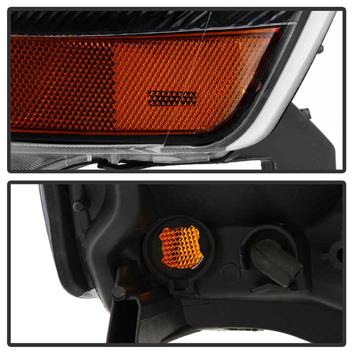SPYDER xTune Acura TL 2002-2003 HID Model Only OEM Style headlights - Black HD-JH-ATL02-HID-BK 9036347