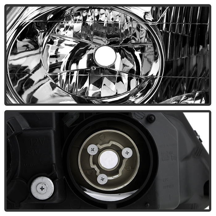 SPYDER Xtune Acura Tl 2002-2003 Hid Model Only OEM Style Headlights Chrome HD-JH-ATL02-HID-C 9029523