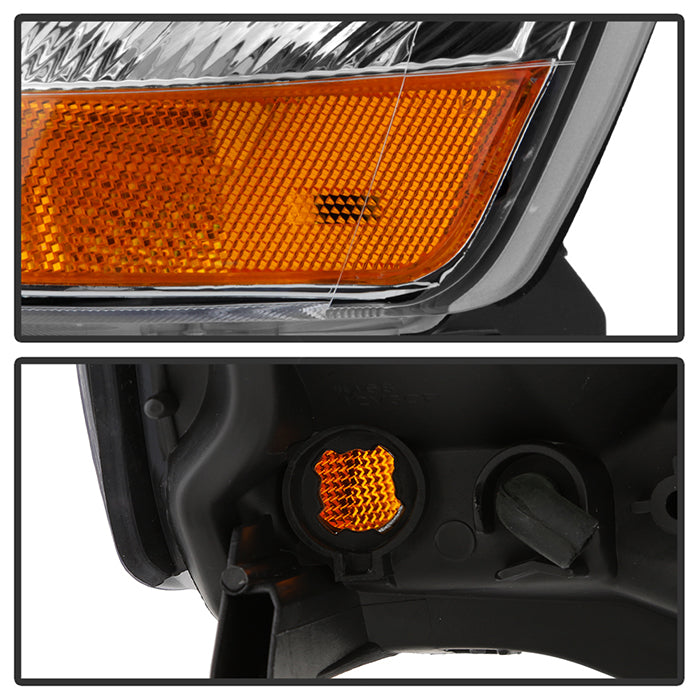 SPYDER Xtune Acura Tl 2002-2003 Hid Model Only OEM Style Headlights Chrome HD-JH-ATL02-HID-C 9029523