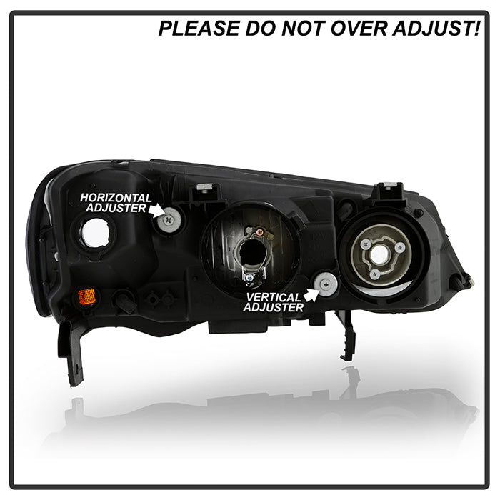 SPYDER Xtune Acura Tl 2002-2003 Hid Model Only OEM Style Headlights Chrome HD-JH-ATL02-HID-C 9029523