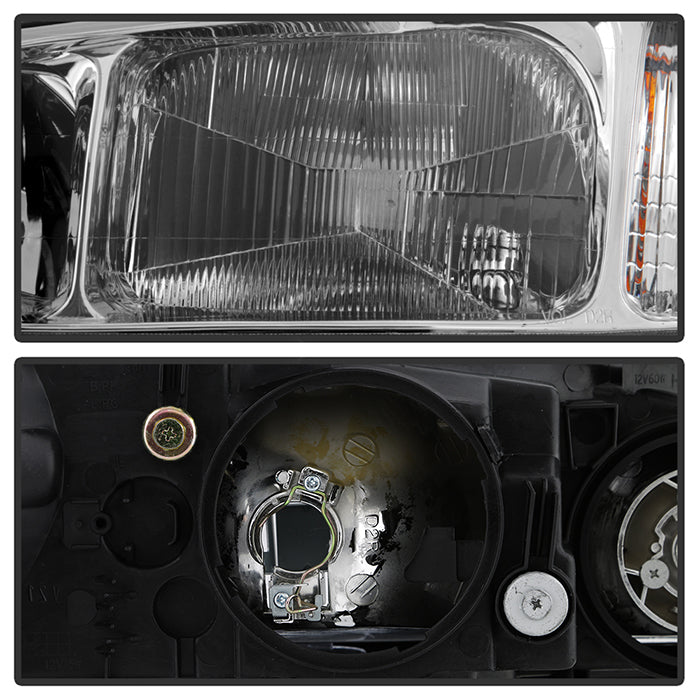 SPYDER Xtune Acura Tl 1999-2001 OEM Style Headlights Chrome HD-JH-ATL99-AM-C 9029530