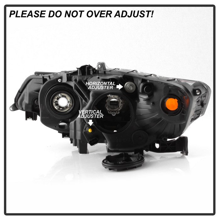 SPYDER xTune 09-13 Acura TSX Passenger Side HID Headlight - OE Right (HD-JH-ATSX09-OE-R) 9942907