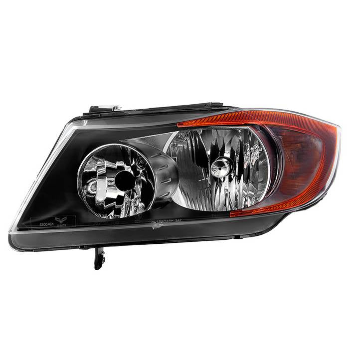SPYDER xTune BMW E90 06-08 Sedan Halogen Model Only Driver Side Headlights - OEM Left HD-JH-BE90-H-OE-L 9035050