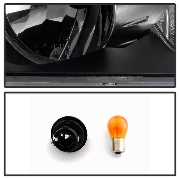 SPYDER xTune BMW E90 06-08 Sedan Halogen Model Only Driver Side Headlights - OEM Left HD-JH-BE90-H-OE-L 9035050