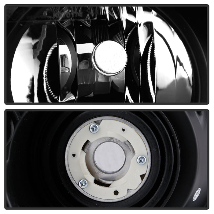 SPYDER Xtune Chrysler 300 05-08 Halogen Non-Projection Style Only Crystal Headlights Black HD-JH-C305-HA-BK 9026423