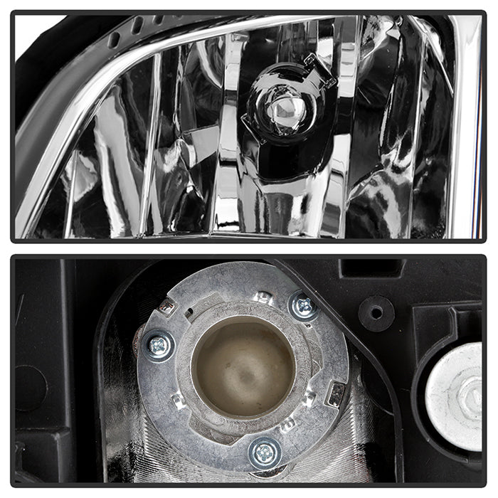 SPYDER Xtune Cadillac Deville 2000-2005 Crystal Headlights Chrome HD-JH-CADDEV00-AM-C 5079817