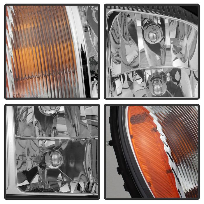 SPYDER Xtune Cadillac Deville 2000-2003 Crystal Headlights Right HD-JH-CADDEV00-OEM-R 5079848