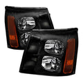 SPYDER Xtune Cadillac Escalade (Halogen Only) 2002 OEM Style Headlights Black HD-JH-CAES02-AM-BK 9029578