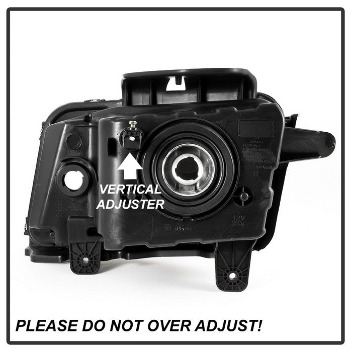 SPYDER xTune 10-13 Chevrolet Camaro OEM Style Halogen Headlights - Chrome (HD-JH-CCAM10-OE-C) 9042478