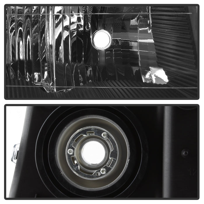 SPYDER xTune Chevrolet Colorado 04-12 Headlights Black - OEM Style HD-JH-CCOL04-OE-BK 9040177