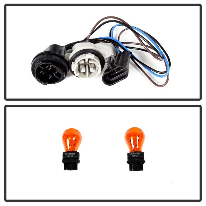 SPYDER Xtune Chevy Colorado 04-12 OEM Headlights w/ Bumper Lights Black Smoked HD-JH-CCOL04-SET-BSM 9032134