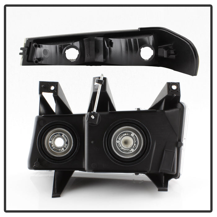 SPYDER Xtune Chevy Colorado 04-12 OEM Headlights w/ Bumper Lights Chrome HD-JH-CCOL04-SET-C 9032127