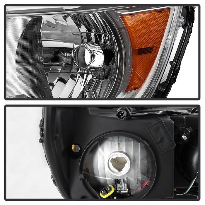 SPYDER xTune 15-17 Chevrolet Colorado OEM Style Halogen Headlights - Chrome (HD-JH-CCOL15-AM-C) 9044069