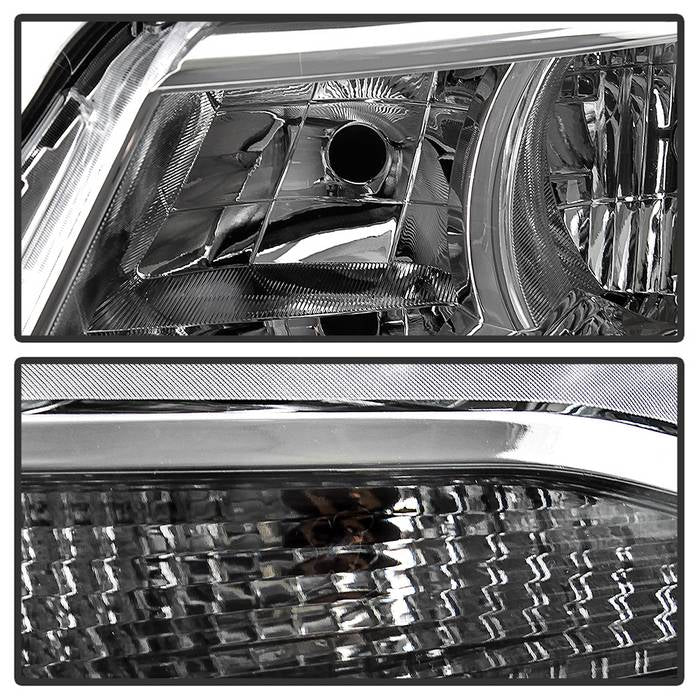 SPYDER xTune 15-17 Chevrolet Colorado OEM Style Halogen Headlights - Chrome (HD-JH-CCOL15-AM-C) 9044069
