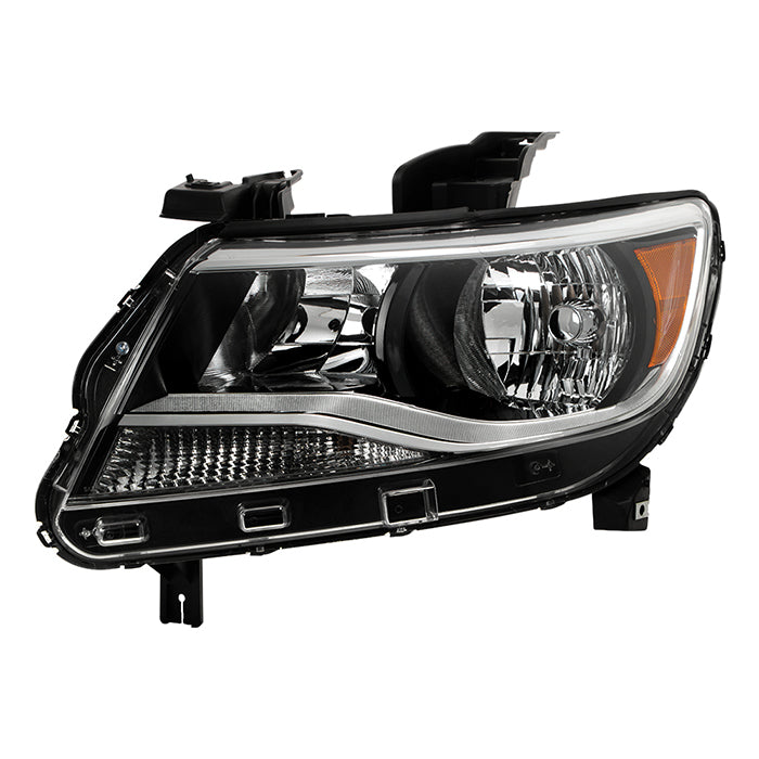 SPYDER xTune 15-17 Chevy Colorado (Halogen Models Only) Driver Side Headlights OEM Left (HD-JH-CCOL15-OE-L) 9040535