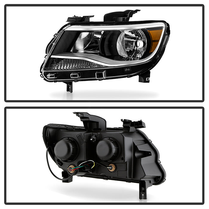 SPYDER xTune 15-17 Chevy Colorado (Halogen Models Only) Driver Side Headlights OEM Left (HD-JH-CCOL15-OE-L) 9040535