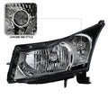 SPYDER xTune Chevy Cruze 11-15 Driver Side Halogen Headlight - OEM L HD-JH-CCRZ11-OE-L 9937088