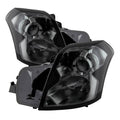 SPYDER Xtune Cadillac Cts 03-07 Crystal Headlights Halogen Model Only Smoke HD-JH-CCTS03-SM 9023811