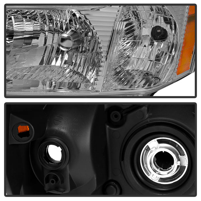 SPYDER Xtune Chevy Equinox 05-09 OEM Style Headlights Chrome HD-JH-CEQ05-AM-C 9031014