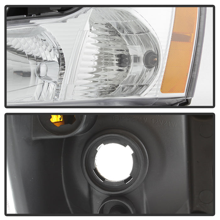 SPYDER xTune 05-09 Chevrolet Equinox Driver Side Headlights - OEM Left (HD-JH-CEQ05-OE-L) 9038075