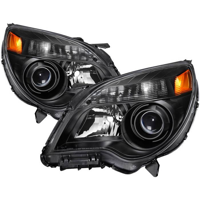 SPYDER xTune 10-13 Chevrolet Equinox LTZ OEM Style Halogen Headlights - Black (HD-JH-CEQ10-AM-BK) 9037801