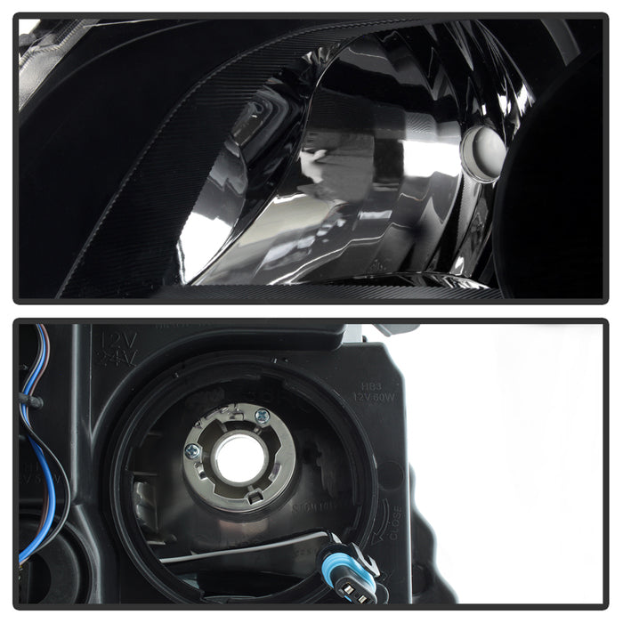 SPYDER xTune 10-13 Chevrolet Equinox LTZ OEM Style Halogen Headlights - Black (HD-JH-CEQ10-AM-BK) 9037801
