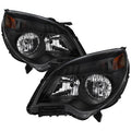 SPYDER xTune 10-15 Chevrolet Equinox LS/LT (Excl LTZ Models) OEM Headlights - Black (HD-JH-CEQ10-NP-AM-BK) 9039577