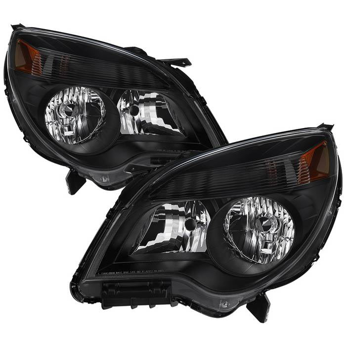 SPYDER xTune 10-15 Chevrolet Equinox LS/LT (Excl LTZ Models) OEM Headlights - Black (HD-JH-CEQ10-NP-AM-BK) 9039577
