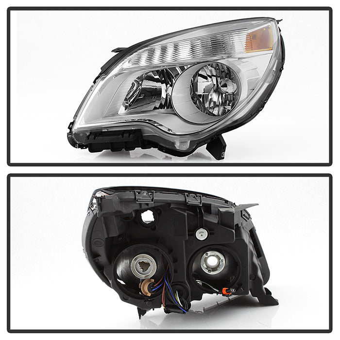 SPYDER xTune 10-15 Chevrolet Equinox LS/LT Driver Side Headlights - OEM Left (HD-JH-CEQ10-NP-OE-L) 9039584