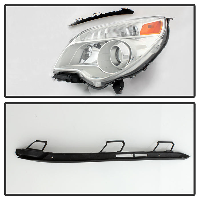 SPYDER xTune 10-13 Chevrolet Equinox LTZ OEM Style Halogen Headlights - Chrome (HD-JH-CEQ10-OE-AM-C) 9037818