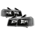 SPYDER xTune 03-17 Chevrolet Express 1500 OEM Style Headlights - Black (HD-JH-CEX03-OE-BK) 9042485