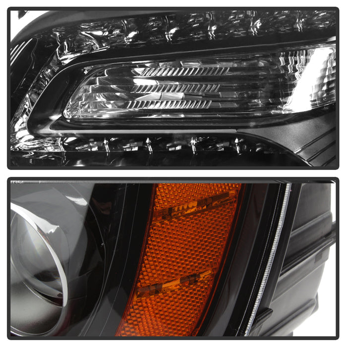 SPYDER xTune 11-14 Chrysler 300 Driver Side Halogen Headlight w/Bezel - OEM Left (HD-JH-CHR30011-OEBK-L) 9037825