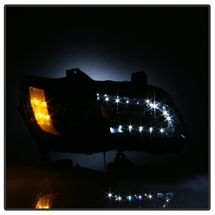 SPYDER xTune 11-14 Chrysler 300 Passenger Side Halogen Headlight w/Bezel - OEM Left (HD-JH-CHR30011-OEBK-R) 9037832