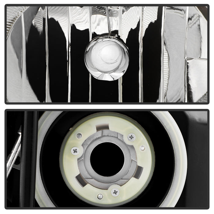 SPYDER Xtune Chrysler 300M 1999-2004 (Not Hid Model) Crystal Headlights Chrome HD-JH-CHR300M99-C 9024788