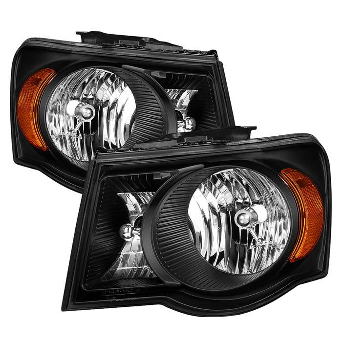 SPYDER xTune 07-09 Chrysler Aspen OEM Style Headlights - Black (HD-JH-CHRASP07-AM-BK) 9037863