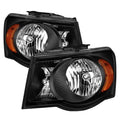 SPYDER xTune 07-09 Chrysler Aspen OEM Style Headlights - Black (HD-JH-CHRASP07-AM-BK) 9037863