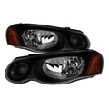 SPYDER Xtune Chrysler Sebring Convertible & Sedan 04-06 OEM Style Headlights Black HD-JH-CHRSE04-4D-AM-BK 9029622